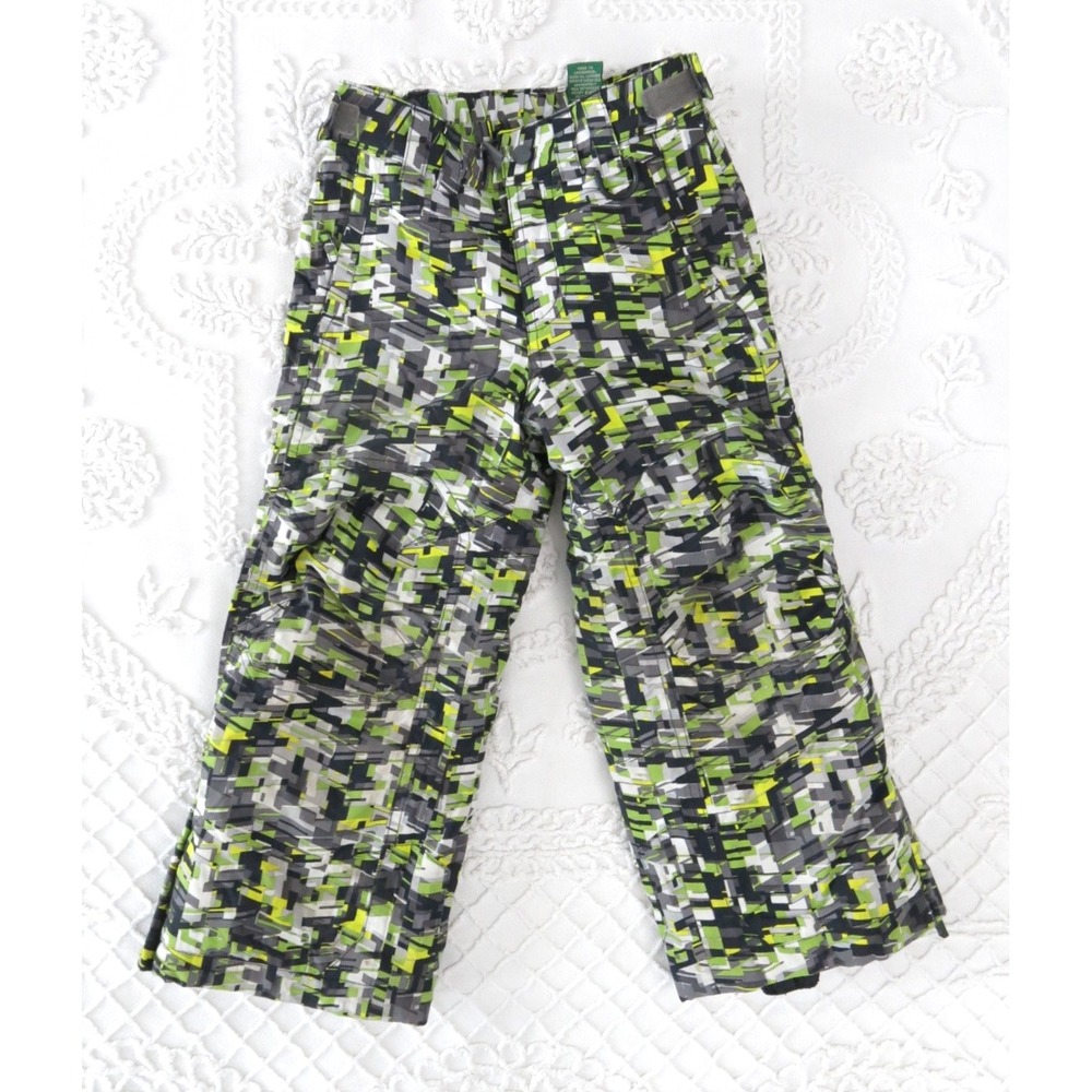 LL Bean Kids Cold Buster Ski Snow Pants Size 4 Snowboard Ski Winter Pull On